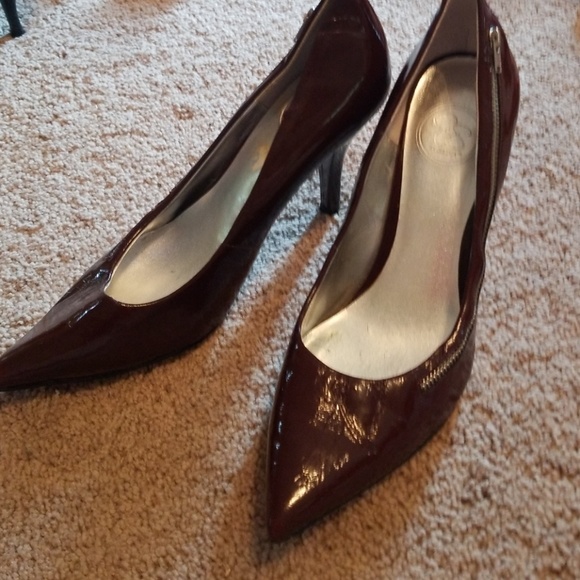 Jessica Simpson Shoes - Jessica Simpson wine-color, patent leather shoes
